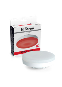 Лампа светодиодная Feron LB-455 GX53 12W 175-265V красная