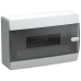 UNION Compact Корпус пластиковый ЩРН-П-12 IP41 черная прозрачная дверь IEK
