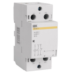 Контактор модульный КМ40-11 40А/2п 1з AC IEK MKK10-40-11