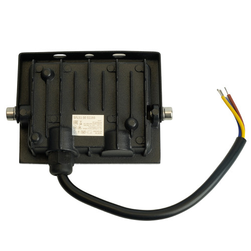 Светодиодный прожектор SAFFIT SFL51-30 IP65 30W 6500K черный Светодиодный прожектор SAFFIT SFL51-30 IP65 30W 6500K черный
