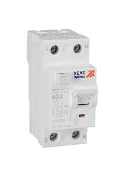 ВДТ без защиты от сверхтоков OptiDin DM63-2340-AC-4,5-УХЛ4 (2P, 40, 100mA)