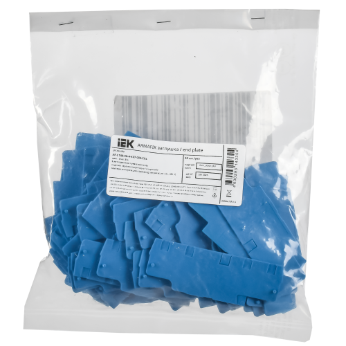 ARMAFIX Заглушка для клемм EPCX/CP4-4 BU IEK ARMAFIX Заглушка для клемм EPCX/CP4-4 BU IEK