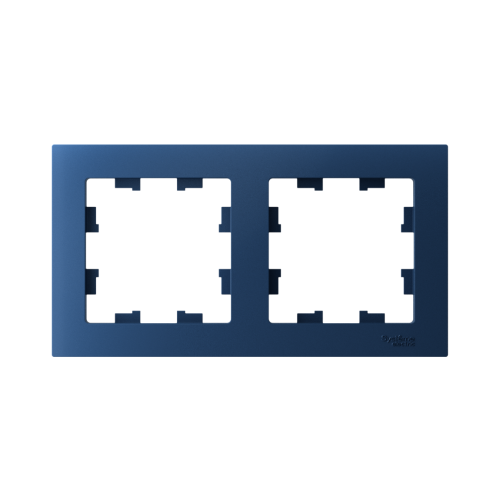 ATLASDESIGN 2-постовая РАМКА, универсальная, АКВАМАРИН ATLASDESIGN 2-постовая РАМКА, универсальная, АКВАМАРИН