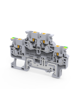 Клемма заземляющая push-in OptiClip CPDLG-2,5-2L-PE-I-(0,2-2,5)-PEN