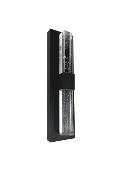 Светильник уличный светодиодный Feron DH2202 Катар 10W, 90*43*360мм, 3000К, черный (на стену вверх/вниз)