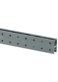 Профиль STRUT двойной перфорированный 41х41 L2300 2.5мм HDZ IEK CLM50D-PSD-41-41-23-3-HDZ
