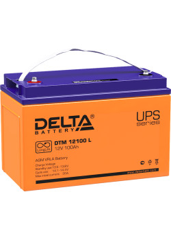 Delta UPS DTM 12100 L (12V / 100Ah)