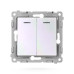 Выключатель 2-кл. СП Pixel 10А IP20 с индикатором механизм перламутр. TOKOV ELECTRIC TKE-PX-V2I-C04 Выключатель 2-кл. СП Pixel 10А IP20 с индикатором механизм перламутр. TOKOV ELECTRIC TKE-PX-V2I-C04