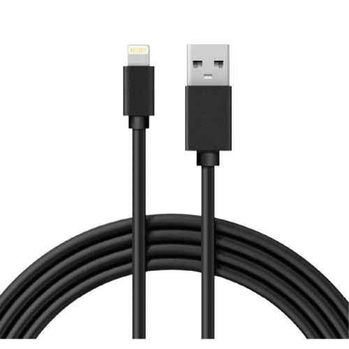 Кабель USB для iPhone 5 черн. (уп.10шт.) Rexant 18-1122