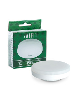 Лампа светодиодная SAFFIT SBGX5306 GX53 6W 230V 4000K