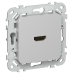 FLITE Розетка HDMI РШДМА-ФлА алюминий IEK FLITE Розетка HDMI РШДМА-ФлА алюминий IEK