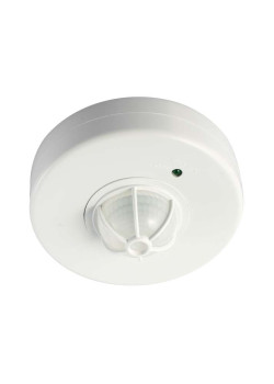 Датчик движения PMS-IR 024 1200Вт 360град. 2-6м IP20 WH JazzWay 5012974