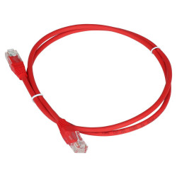 Патч-корд Lanmaster TWT-45-45-10-RD UTP RJ-45 вил.-вилка RJ-45 кат.5E 10м красный ПВХ (уп.:1шт)