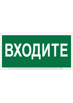 Знак безопасности NPU-2110.EC08 