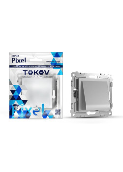 Вывод кабеля СП Pixel IP20 механизм алюм. TOKOV ELECTRIC TKE-PX-CP-C03