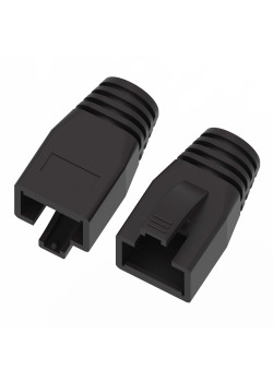 Колпачок защитный для коннекторов RJ45, до 7,5 мм, чёрный