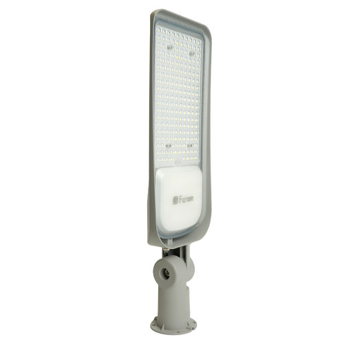 Светодиодный уличный консольный светильник Feron SP3060 150W 6400K 100-265V/50Hz, серый Светодиодный уличный консольный светильник Feron SP3060 150W 6400K 100-265V/50Hz, серый