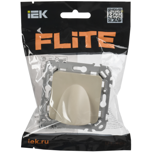 FLITE Вывод кабеля КВ-ФлСл сливочный IEK FLITE Вывод кабеля КВ-ФлСл сливочный IEK