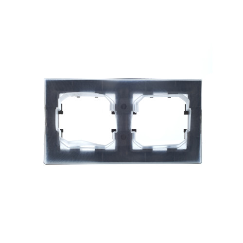 BRITE Рамка 2-местная IP44 РУ-2-БрШ-44 шампань IEK BRITE Рамка 2-местная IP44 РУ-2-БрШ-44 шампань IEK