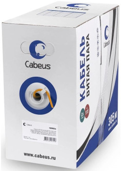 Cabeus UTP-4P-CAT.6-SOLID-LSZH