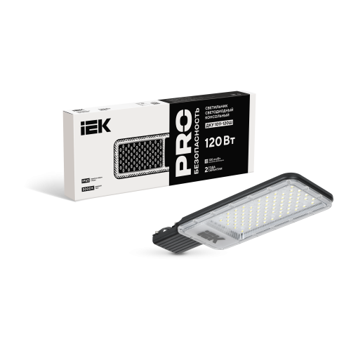 Светильник светодиодный консольный ДКУ 1011-120Ш 5000К IP65 IEK