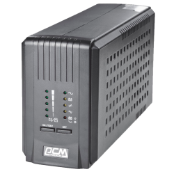 Источник бесперебойного питания Powercom Smart King Pro+ SPT-500 400Вт 500ВА черный/ UPS Powercom Smart King Pro+ SPT-500 400W 500Va black