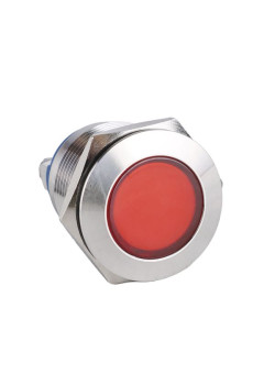Лампа красная сигнальная S-Pro67 19 мм 24В EKF PROxima