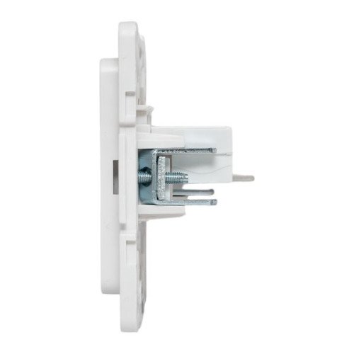Стокгольм Механизм розетки RJ-45 2-местной белый EKF Стокгольм Механизм розетки RJ-45 2-местной белый EKF