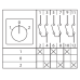 ПК-1-43 25А 3P «1-0-2» IP65 EKF ПК-1-43 25А 3P «1-0-2» IP65 EKF