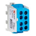 Клемма распределительная КСР с двойным винтом 2x35/2x25 cиняя EKF Клемма распределительная КСР с двойным винтом 2x35/2x25 cиняя EKF