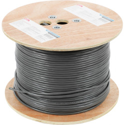 Кабель сетевой Buro BU-COP-050-FTP FTP 4 пары cat.5E solid 0.50мм Cu 305м серый