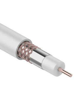 Кабель RG-6U+Cu 48проц. 75Ом бел. (м) PROCONNECT 01-2206
