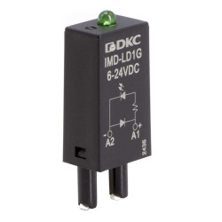 Модуль индикации и защиты, LED зеленый+диод (A1+), 6-24V DC