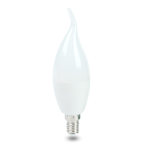 Лампа светодиодная SAFFIT SBC3720 Свеча на ветру E14 20W 230V 6400K