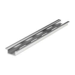 DIN-рейка перфорированная OMEGA 2F, 15х5,5мм.