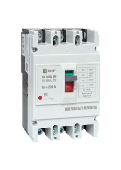 ВА-99МL 250/200А 3P 20кА EKF Basic