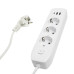 Удлинитель 3-местный c/з 3x1 мм2, 3 м, 250В, 10А, 2USB+1Type-C 2,4А, серия Home plus, белый STEKKER HM08-33-02 Удлинитель 3-местный c/з 3x1 мм2, 3 м, 250В, 10А, 2USB+1Type-C 2,4А, серия Home plus, белый STEKKER HM08-33-02