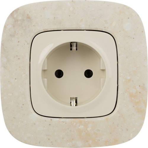 Розетка 1-м СП Valena Allure 16А IP2X 250В 2P+E безвинтов. клеммы с лицев. панелью механизм сл. кость Leg 753821 Розетка 1-м СП Valena Allure 16А IP2X 250В 2P+E безвинтов. клеммы с лицев. панелью механизм сл. кость Leg 753821