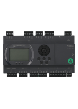 ПЛК S172; 24 VDC; дисплей; 28 IO: 8 DI, 8 DO (реле), 8 AI, 4 AO; 2xRS485, 1xRJ45