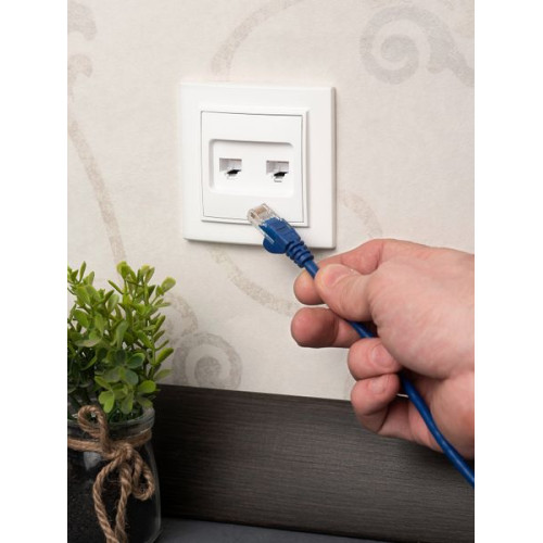 Минск Розетка RJ-45 2-местная СП белая EKF Минск Розетка RJ-45 2-местная СП белая EKF