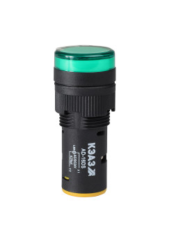 Лампа AD16DS(LED) матрица D16мм зеленый 48В AC/DC-КЭАЗ