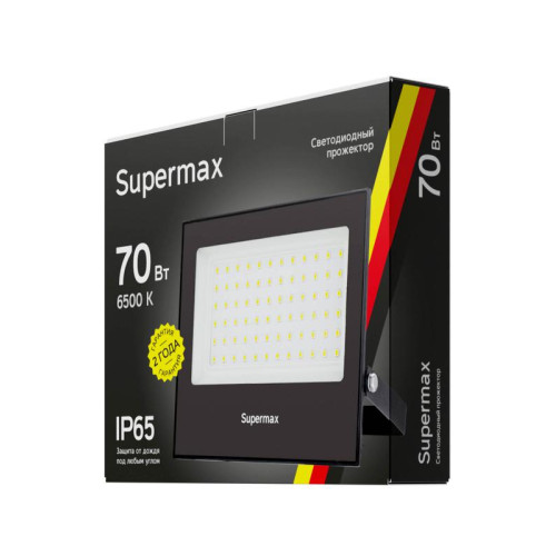 Прожектор светодиодный SPR 70Вт 6500К 7000лм IP65 КОСМОС S_PR_LED_70 Прожектор светодиодный SPR 70Вт 6500К 7000лм IP65 КОСМОС S_PR_LED_70