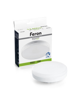 Лампа светодиодная диммируемая Feron LB-457 GX53 15W 230V 4000K