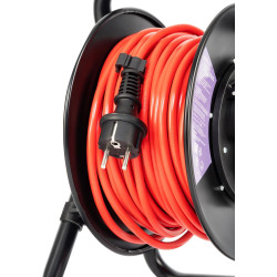 Сетевой удлинитель Buro BU-PSR4.20/G-16 20м (4 розетки) оранжевый (коробка)
