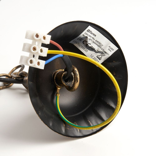 Светильник садово-парковый Feron PL685 на цепочке 60W 230V E27, черное золото Светильник садово-парковый Feron PL685 на цепочке 60W 230V E27, черное золото