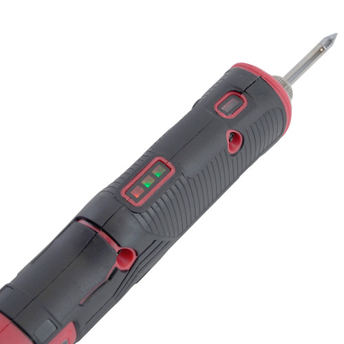 Паяльник беспроводной 8W, нихромовый нагреватель, 1800 mAh, 5В, красный/черный, PLE801-08 Паяльник беспроводной 8W, нихромовый нагреватель, 1800 mAh, 5В, красный/черный, PLE801-08