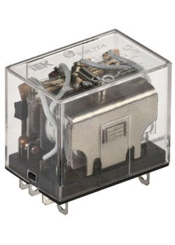 Реле РЭК 77-4 10А 24В DC IEK RRP10-4-10-024D