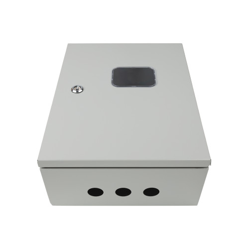 Корпус металлический ЩУ-3ф/1-0 (1 дверь), 395х310х150 мм, IP54, RAL7035 светло-серый LITE Корпус металлический ЩУ-3ф/1-0 (1 дверь), 395х310х150 мм, IP54, RAL7035 светло-серый LITE