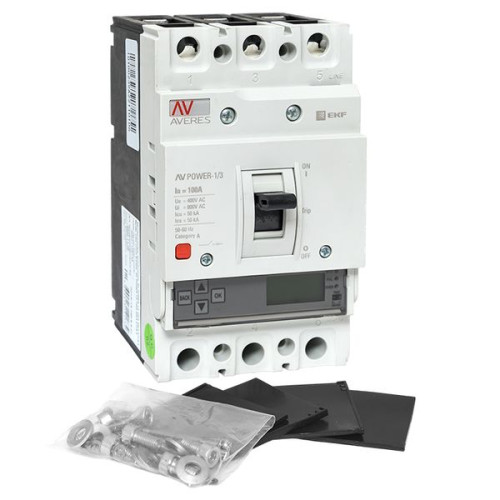 AV-POWER-1/3 100А 50кА ETU6.0 EKF