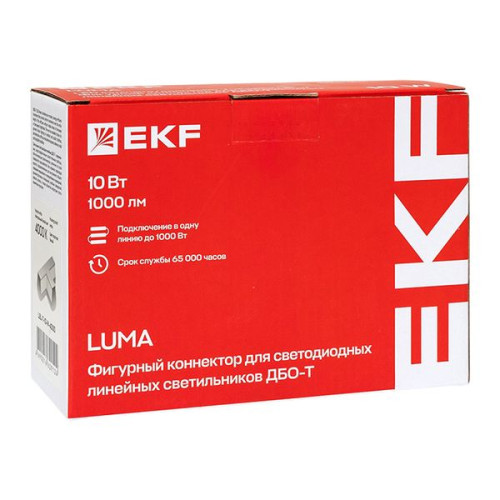 ДБО-T 10Вт белый 6500К IP20 LUMA EKF